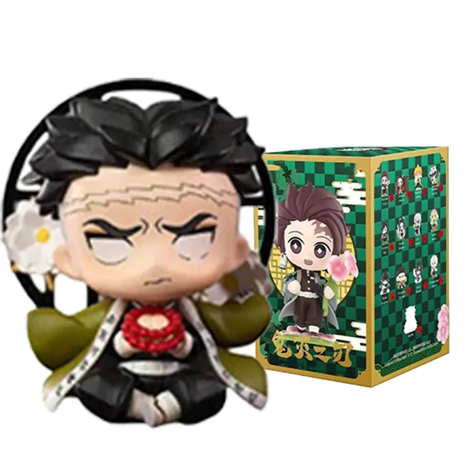 Demon Slayer Blind Box: 12pcs Tanjiro Nezuko Anime Figures by Infinite Visibility