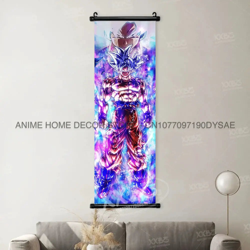 Dragon Ball Posters: Goku & Vegeta Anime Wall Scrolls by Infinite Visibility