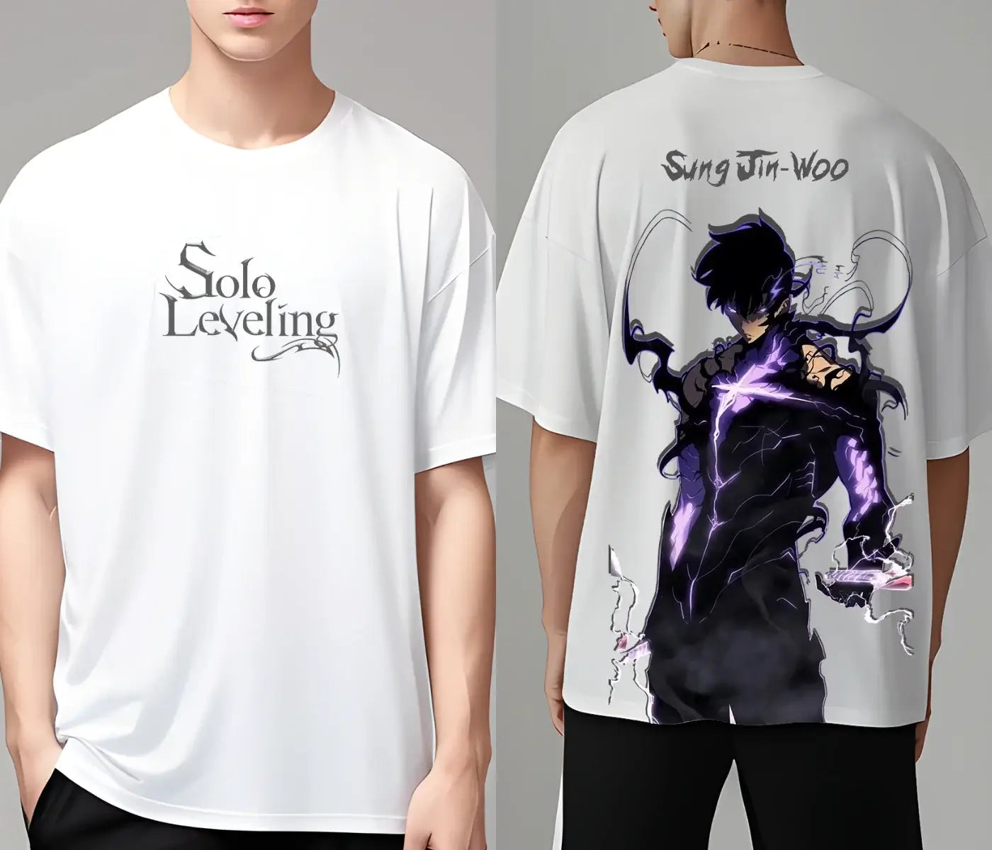 Solo Leveling Arise Oversized Tee Y2K Hip Hop