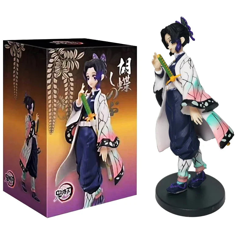 Demon Slayer Figures: Tanjiro & Nezuko Warrior Action Models