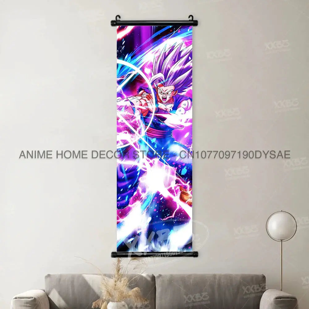 Dragon Ball Posters: Goku & Vegeta Anime Wall Scrolls by Infinite Visibility