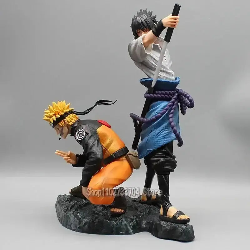 Naruto Action Figures: GK Uzumaki & Sasuke PVC Model by Infinite Visibility