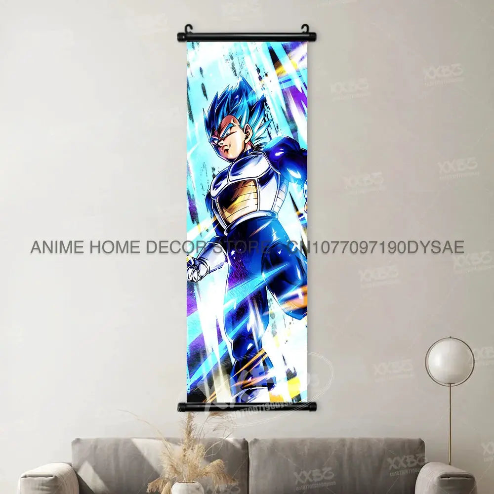Dragon Ball Posters: Goku & Vegeta Anime Wall Scrolls by Infinite Visibility