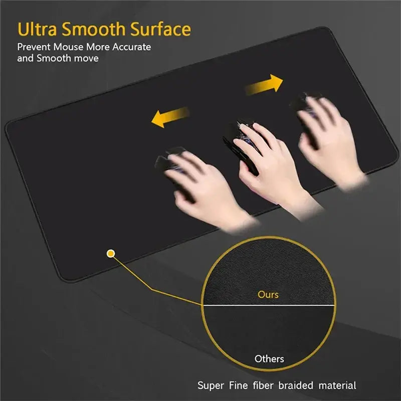 Akatsuki Naruto Mouse Pad: Anime Gaming Desk Mat by Infinite Visibility