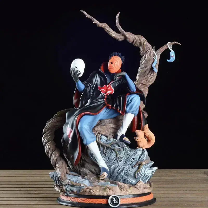 Akatsuki Tobi Uchiha Obito Figure 32cm Naruto PVC Model by Infinite Visibility