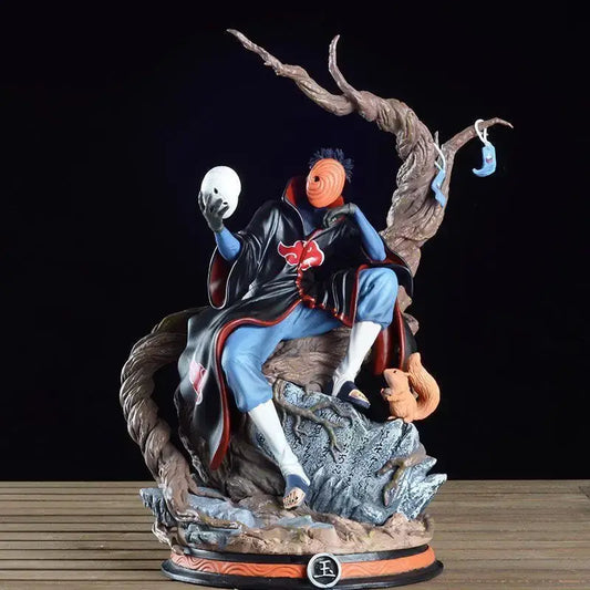 Akatsuki Tobi Uchiha Obito Figure 32cm Naruto PVC Model