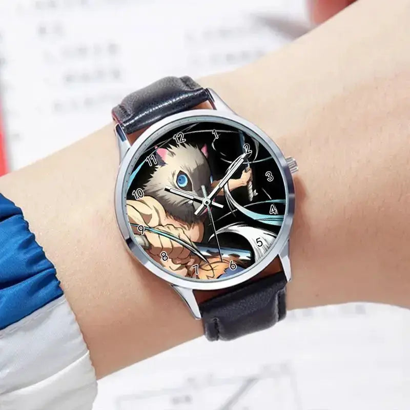 Demon Slayer Watch: Muichirou & Rengoku Business Timepiece by Infinite Visibility