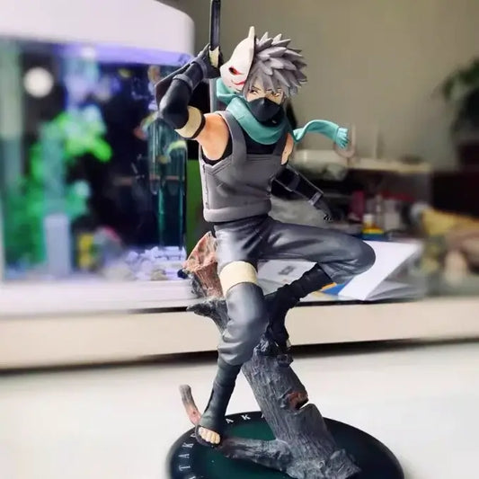 Naruto Kakashi Handmade Ornament Konoha Flag Model