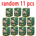 Demon Slayer Blind Box: 12pcs Tanjiro Nezuko Anime Figures by Infinite Visibility