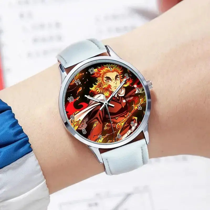 Demon Slayer Watch: Muichirou & Rengoku Business Timepiece by Infinite Visibility