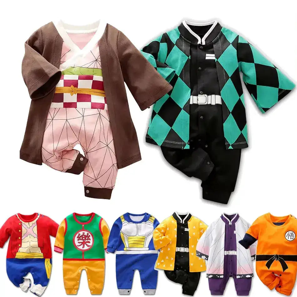 Anime Baby Rompers Newborn Cosplay Costume 0-18m by Infinite Visibility
