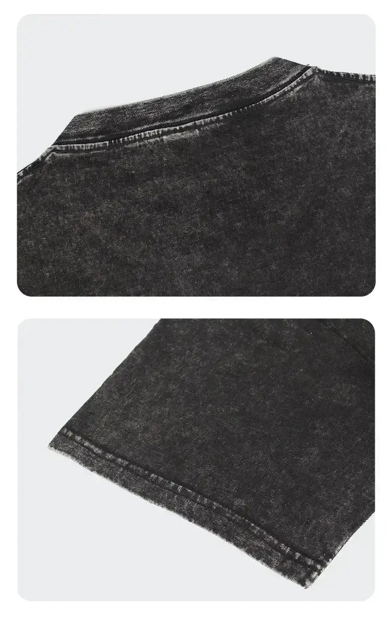 Washed T-shirt ONE PIECE Doflamingo Vintage Street Tee