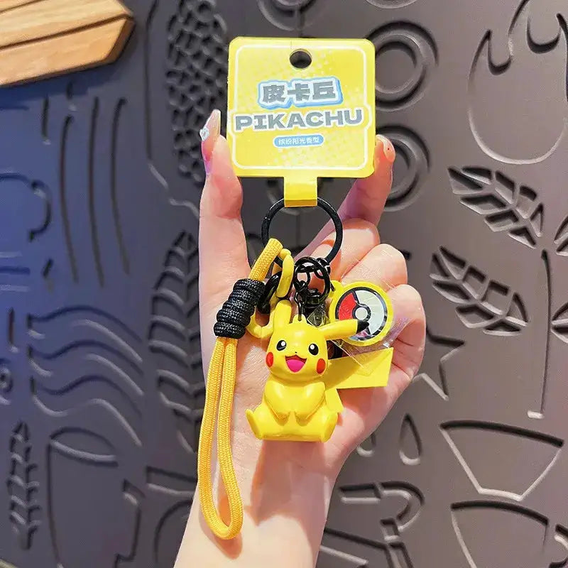 Genuine Pokemon Keychain: Scented Anime Figure Pendant by Infinite Visibility