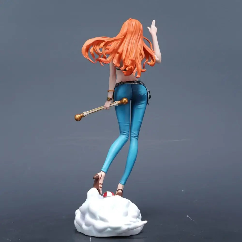 One Piece Nami Figure: 22cm Cat Burglar Anime Statue