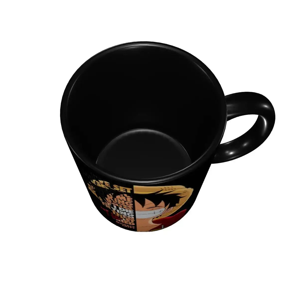 Monkey D Luffy Quotes One Piece Mug: Funny Kids Gift
