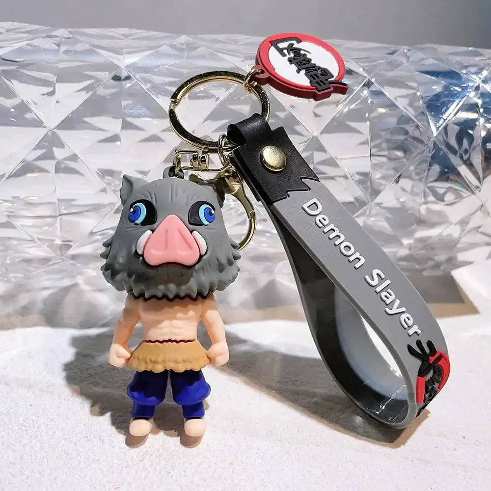 Demon Slayer Keychains: Cute Anime Car & Bag Pendant Accessories by Infinite Visibility