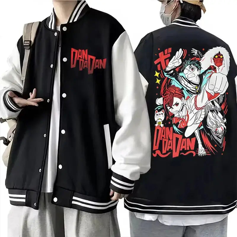 Dandadan Okarun Jacket: Japanese Anime Streetwear Coat by Infinite Visibility