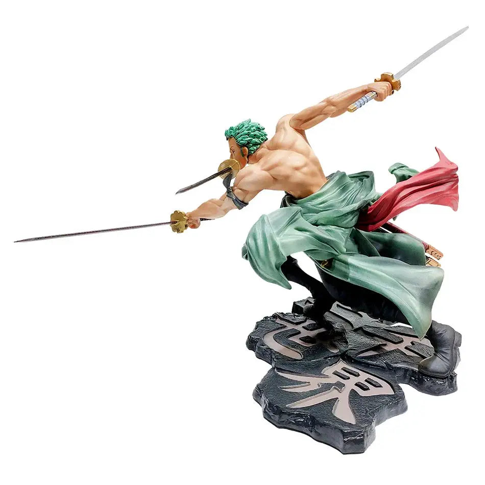 One Piece Zoro Figure: Sa-Maximum Three-Blade Statue by Infinite Visibility