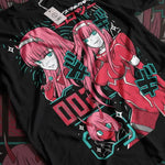 Zero Two Unisex T-Shirt: Kawaii Vaporwave Anime Aesthetic