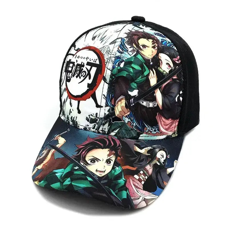 Demon Slayer Baseball Cap: Adjustable Anime Hip Hop Hat by Infinite Visibility