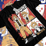 Wing Hero Hawks T-Shirt: Keigo Takami Anime Manga Tee
