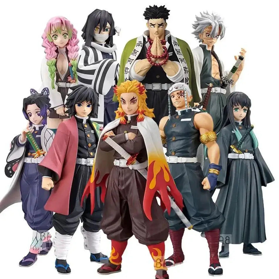 Demon Slayer Action Figure: Tanjirou Zenitsu Nezuko Model by Infinite Visibility