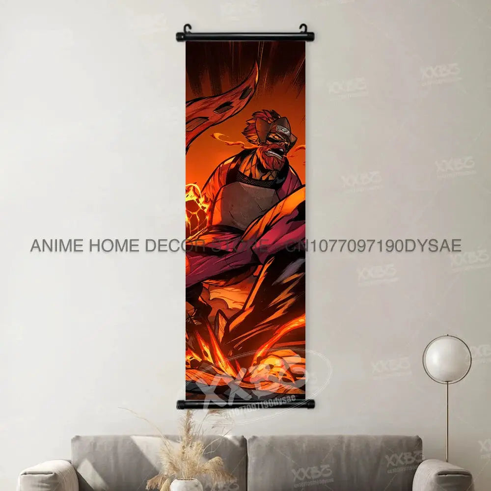 Uzumaki Naruto Posters: Sasuke & Madara Wall Art Scroll by Infinite Visibility