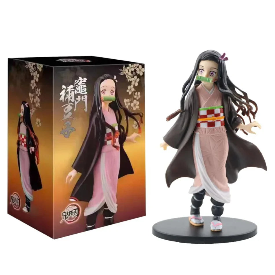 Demon Slayer Action Figure: Tanjirou Zenitsu Nezuko Model
