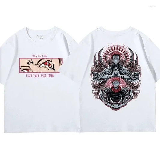Ryomen Sukuna T-shirt: Jujutsu Kaisen 2026 Cotton Loose Tee