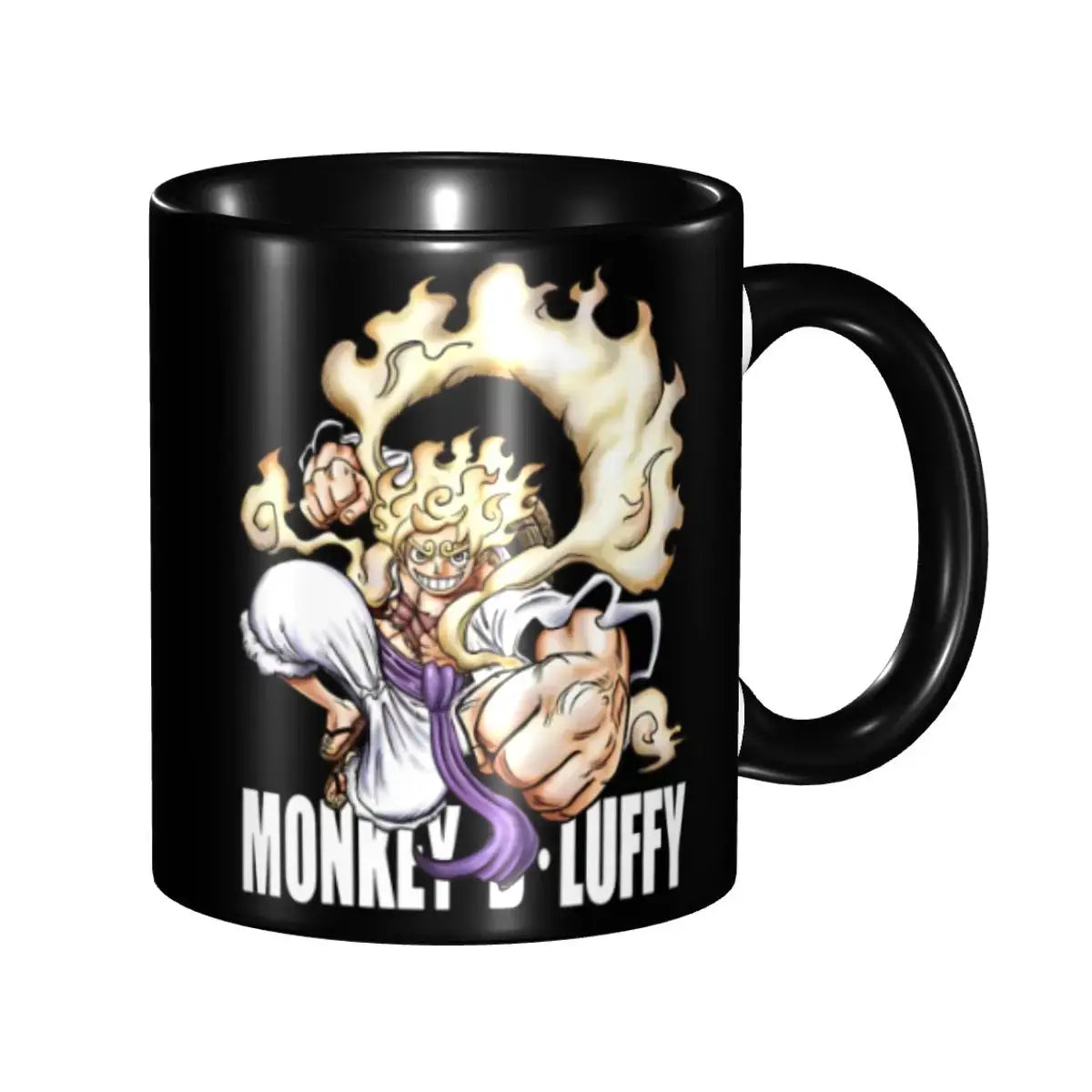 Monkey D. Luffy Gear Fifth Mug: Cute Anime Cup for Kids by Infinite Visibility