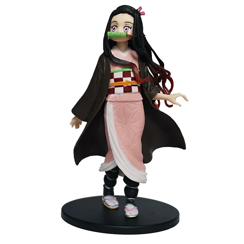 Demon Slayer Figures: Tanjiro & Nezuko Warrior Action Models