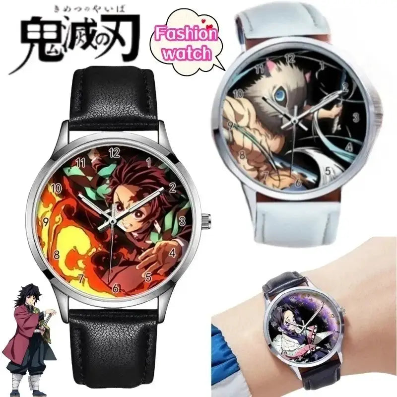 Demon Slayer Watch: Muichirou & Rengoku Business Timepiece by Infinite Visibility