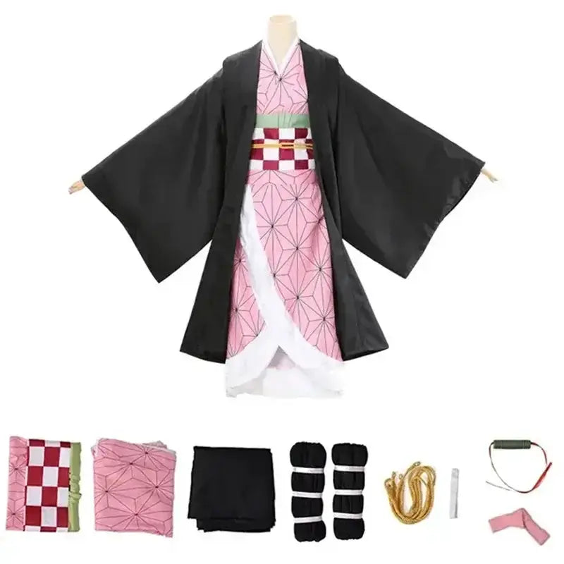 New Demon Slayer Cosplay: Kids Tanjiro & Nezuko Costume by Infinite Visibility