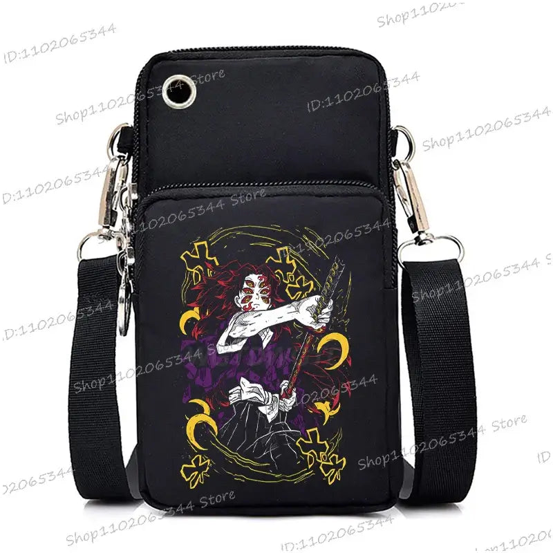 Demon Slayer Phone Bag: Nezuko & Mitsuri Crossbody Purse
