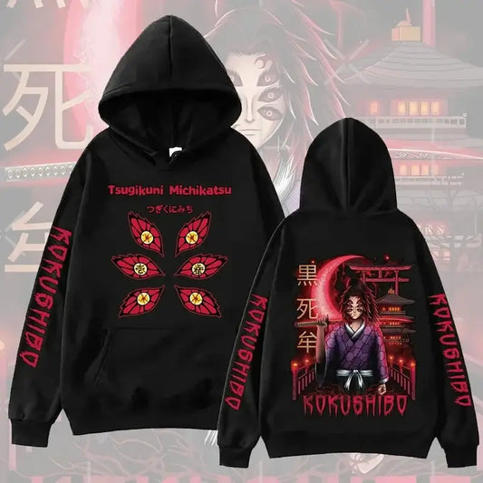 Demon Slayer Hoodie: Harajuku Fleece Streetwear Pullover