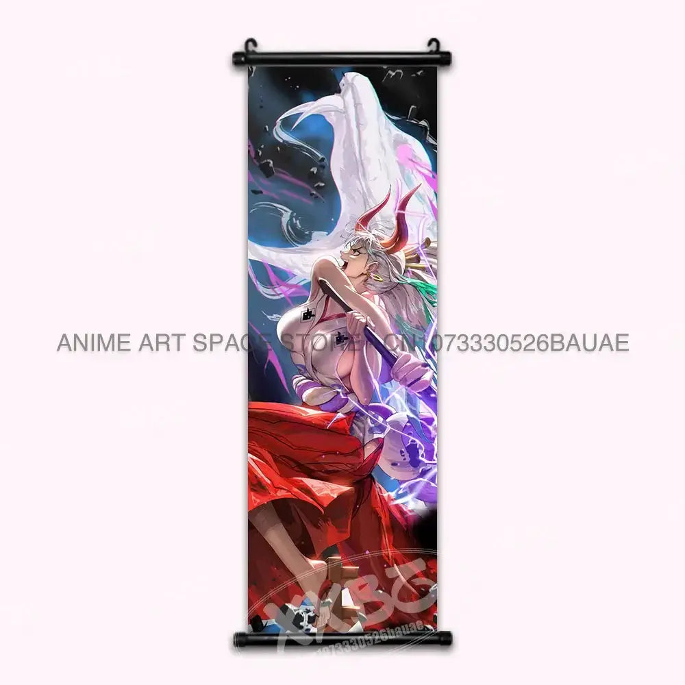 One Piece Hanging Painting Luffy Ace Sabo Shanks Wall Art by Infinite Visibility