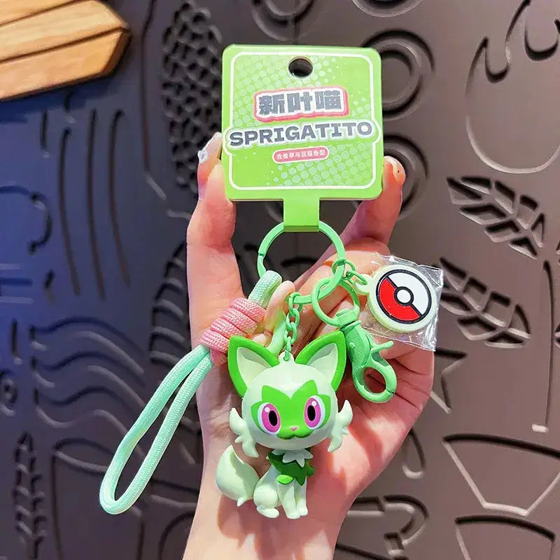 Genuine Pokemon Keychain: Scented Anime Figure Pendant by Infinite Visibility