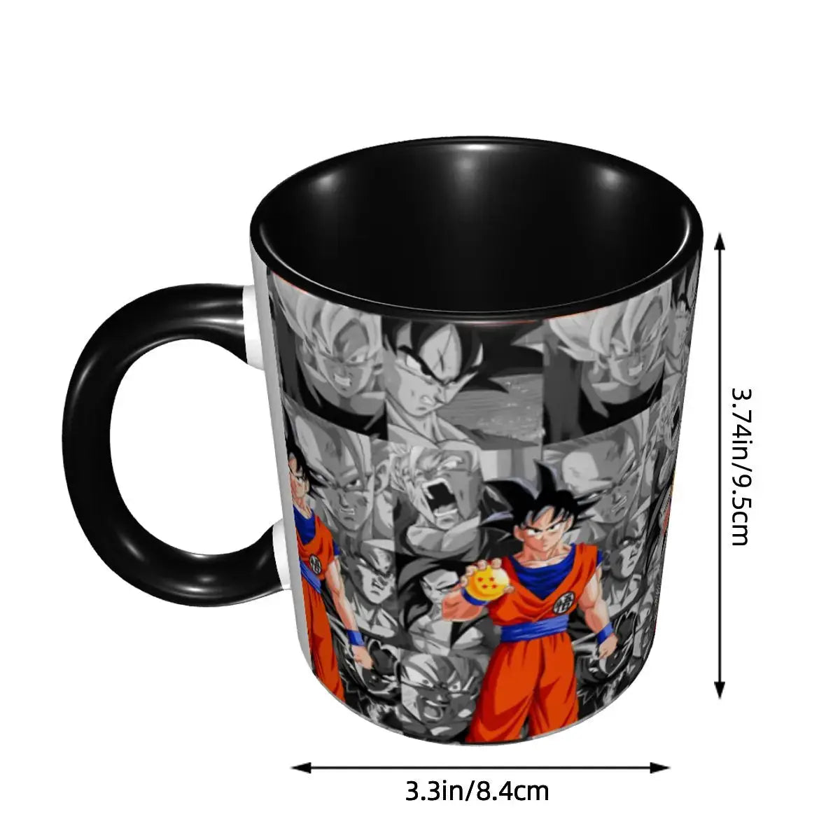 Dragon Ball Gift Mug: Anime Cartoon Water Cup for Kids by Infinite Visibility