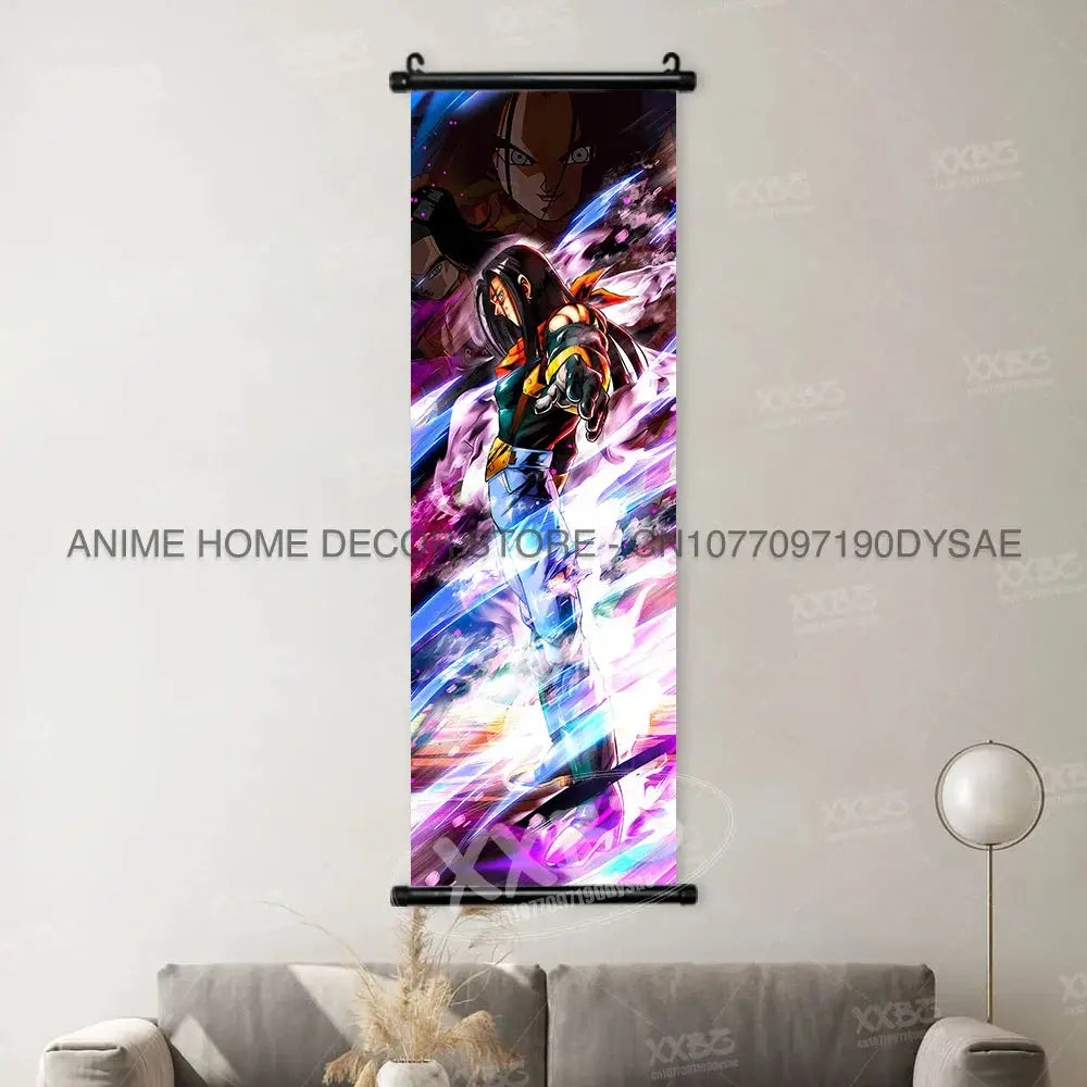 Dragon Ball Posters: Goku & Vegeta Anime Wall Scrolls by Infinite Visibility