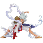 One Piece Luffy Figures: 20cm Battle Style PVC Model by Infinite Visibility