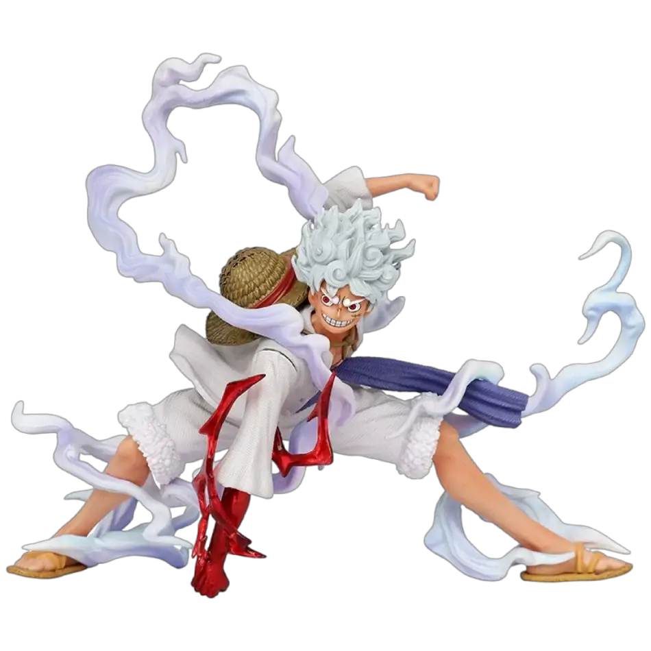 One Piece Luffy Figures: 20cm Battle Style PVC Model by Infinite Visibility