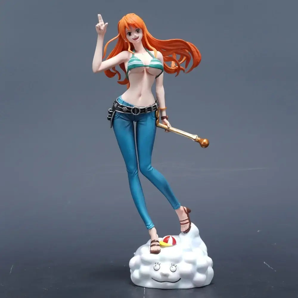 One Piece Nami Figure: 22cm Cat Burglar Anime Statue