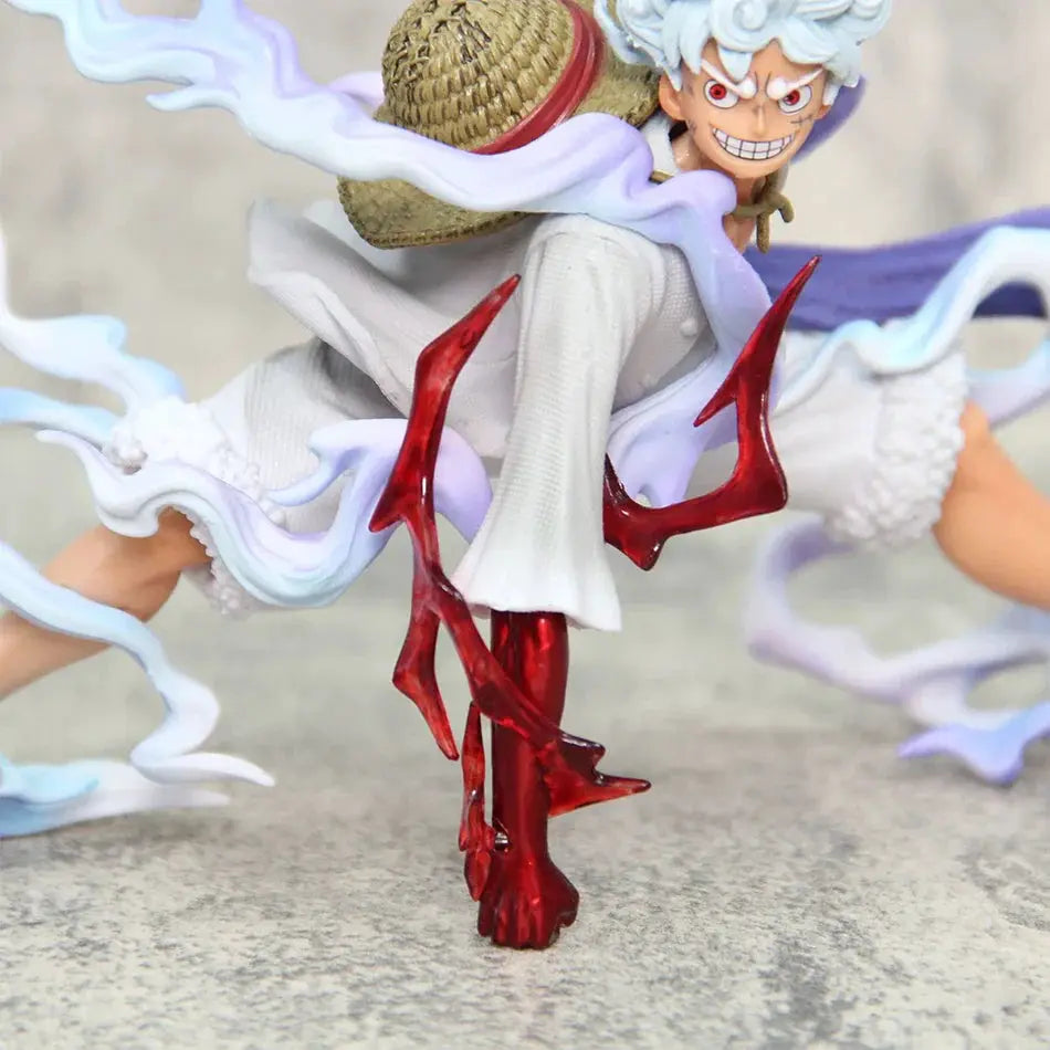 One Piece Luffy Figures: 20cm Battle Style PVC Model by Infinite Visibility