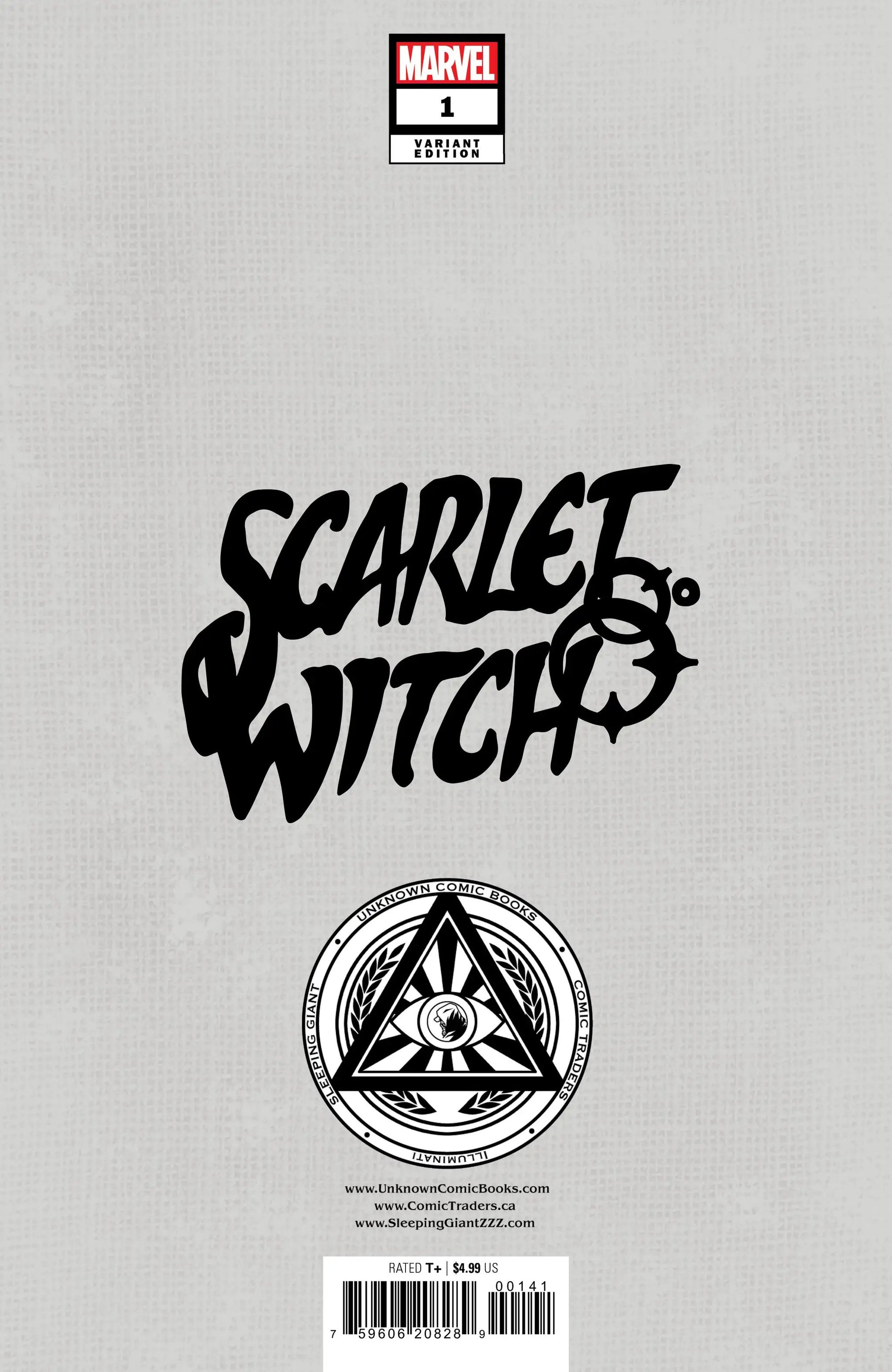 [Foil] Scarlet Witch #1 Unknown Comics David Nakayama Exclusive Virgin Var (06/12/2024) by Unknown Comic Books