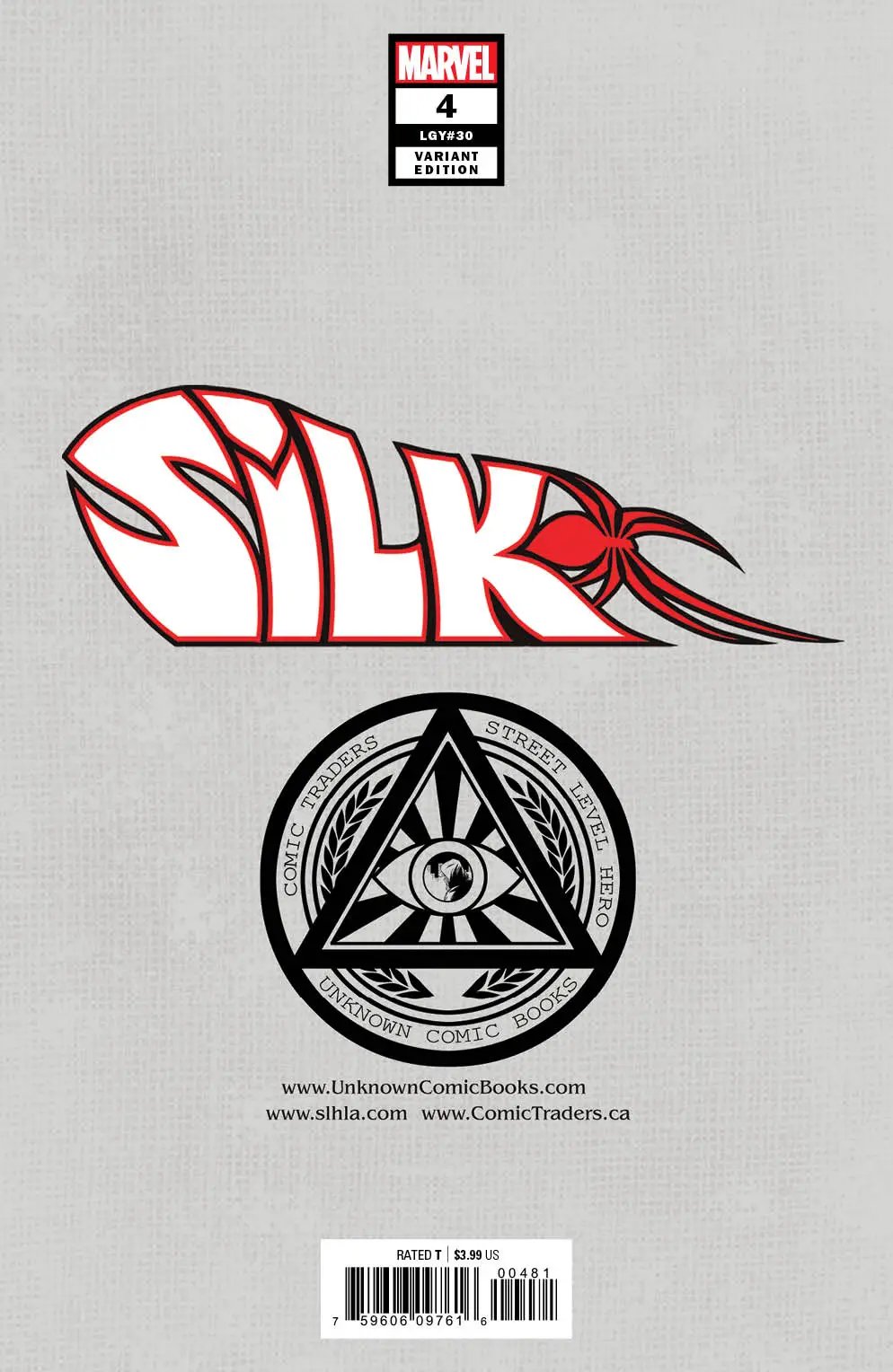 Silk #4 (Of 5) Unknown Comics Kael Ngu Exclusive Var (06/23/2021) (07/28/2021) by Unknown Comic Books
