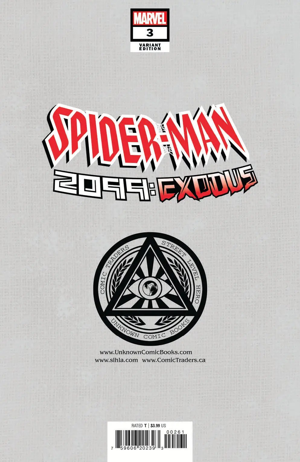 Spider-Man 2099: Exodus #3 Unknown Comics Alan Quah Exclusive Var (06/29/2022) by Unknown Comic Books