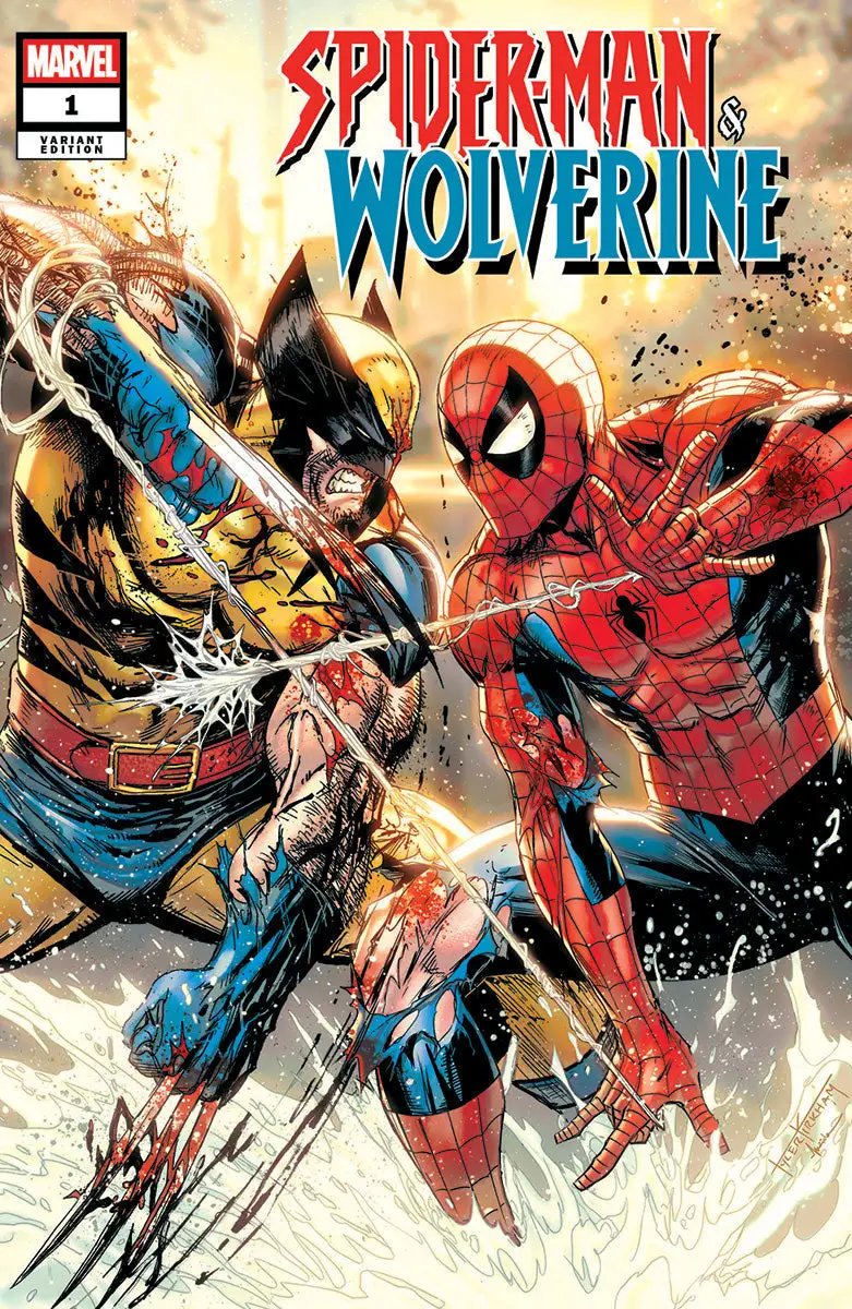Spider-man & Wolverine #1 Unknown Comics Tyler Kirkham Exclusive Var (06/18/2025) by Unknown Comic Books