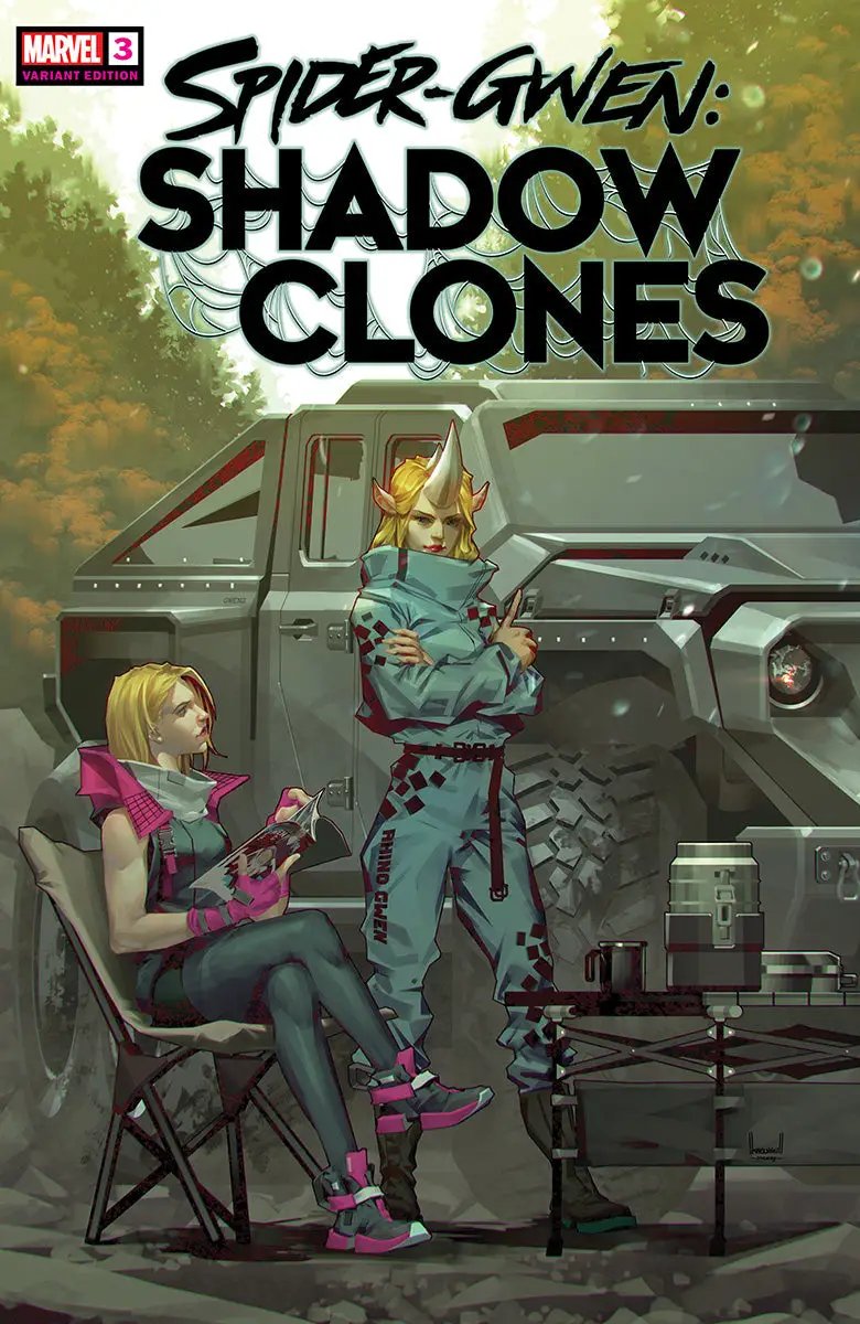 Spider-Gwen: Shadow Clones #3 Unknown Comics Kael Ngu Exclusive Var (05/10/2023) by Unknown Comic Books
