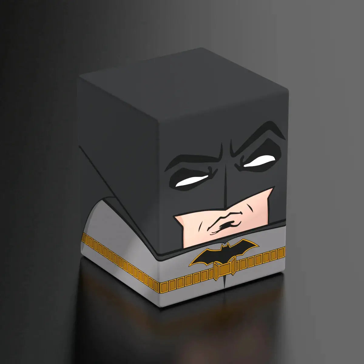 Dark-themed Squaroe DC Justice League™ figure by The Mighty Hobby Shop, featuring detailed Justice League character design.