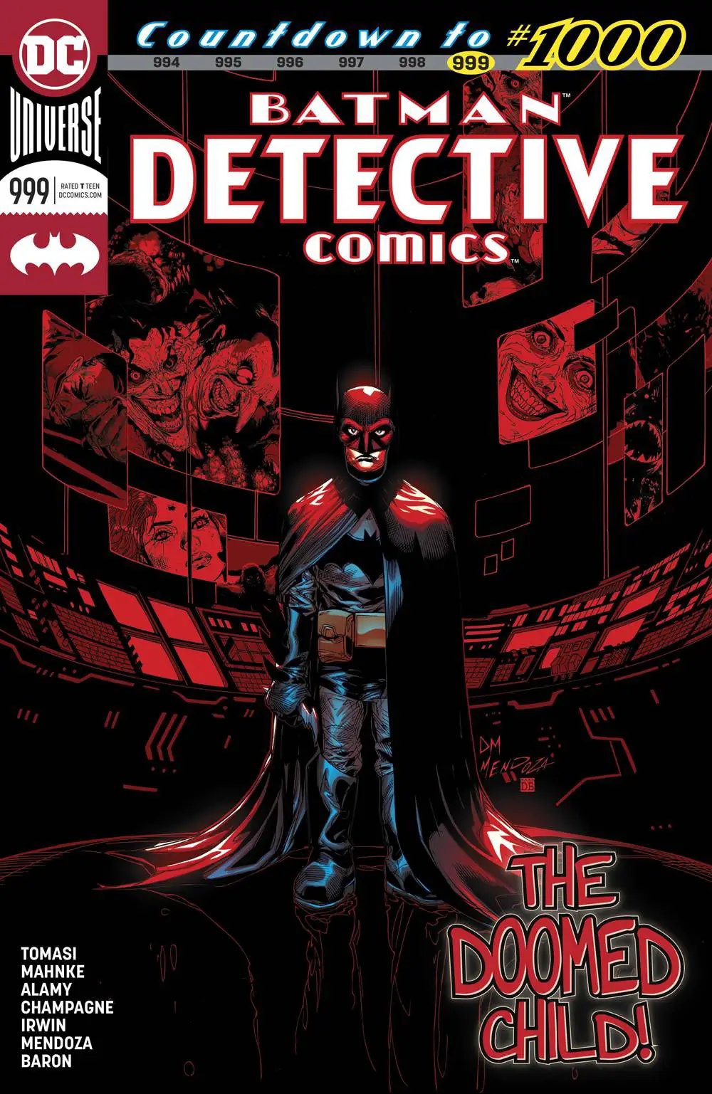 DETECTIVE COMICS #999 2/27/2019 by Unknown Comic Books